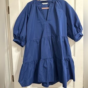 Amanda Uprichard Diego Dress- Navy